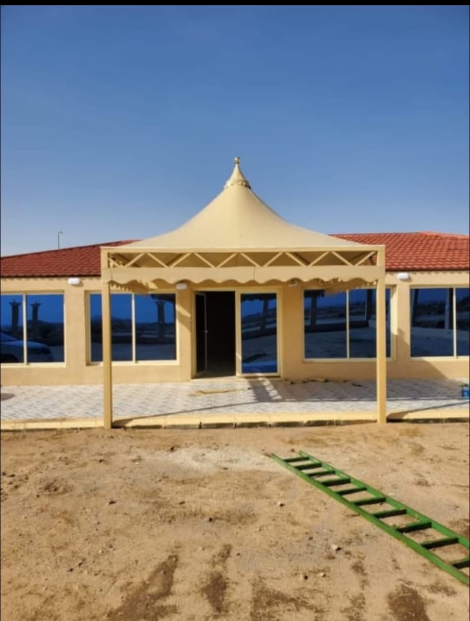 تركيب مظلات